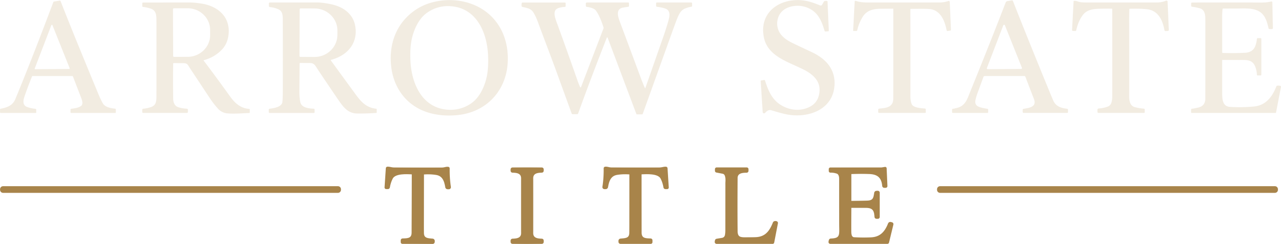 Arrow State Title Logo